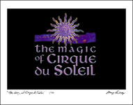TV Titlle Card, the Magic of Cirque du Soleil