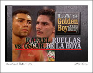 TV Sports Graphic, De la Hoya - Ruellas Fight