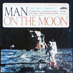 Record Cover for "Man on the Moon" Apollo 11